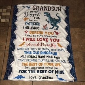 NIP Grandson Throw from Grandma